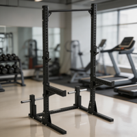 Mini-rack de musculation personnalisable en acier inoxydable – Cadre d'entraînement multifonctionnel pour triceps et entraînement de force du corps entier