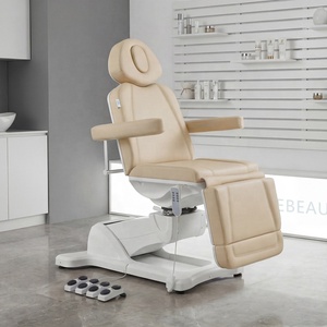 Sillón de Examen Eléctrico Moderno, <span class=keywords><strong>Cama</strong></span> de Estética con 4 Motores Ajustables para Clínica Dermatológica - Product Image 3