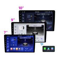 Reproductor de DVD para Auto 4G, 2 Din, Radio de 9 Pulgadas, Pantalla Android para Auto, Pantalla Android Auto Carplay, Radio de 10 Pulgadas, 1 Din, Radio de Auto Android