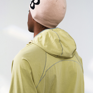 Felpa Tecnica Outdoor QUICKSHOW COOLMAX ad Asciugatura Rapida, Abbigliamento Sportivo alla Moda con Cuciture a Contrasto e Colori Contrastanti per Uomo - Product Image 2