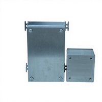 Boîtier de commande mural en acier inoxydable KL, panneaux épaissis, indice de protection IP65, utilisation extérieure, personnalisable, ISO9001/ROHS