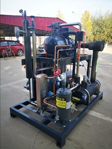 Hanbell <strong>Compressor</strong> LT-S-83/41 <strong>Model</strong> 180HP Screw <strong>Compressor</strong> Evaporative Unit for Blast Freezing Room IQF - Product Image 3