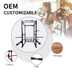 Equipo <span class=keywords><strong>de</strong></span> gimnasio comercial Fitness Squat Rack Power Rack <span class=keywords><strong>plegable</strong></span> entrenamiento <span class=keywords><strong>de</strong></span> fuerza Power Rack Cage - Product Image 4