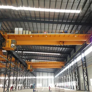 Top bán 20ton hai dầm điện trên không cần cẩu nhà sản xuất