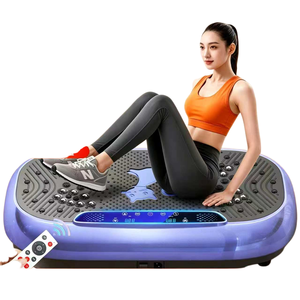 Appareil de vibration électrique pour usage domestique, machine de remise en forme pour amincir le ventre et la taille, équipement sportif rythmique en acier et ABS - Product Image 6