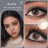 Lentilles de contact colorées Freshgo en gros, emballage personnalisé avec logo, lentilles de contact pour les yeux, lentilles de contact de couleur