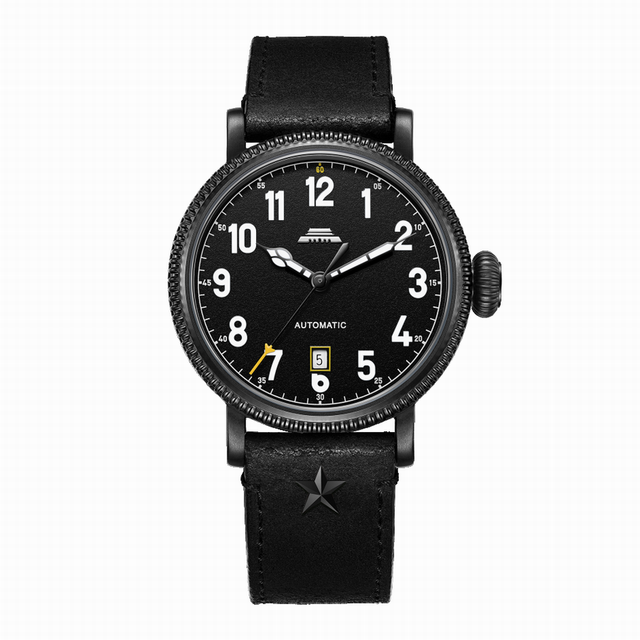 Beijing D301 Reissue Luminous Military Watch 41mm Automatic Mechanical Men's Watch Acrylic Stainless Steel Complete Calendar