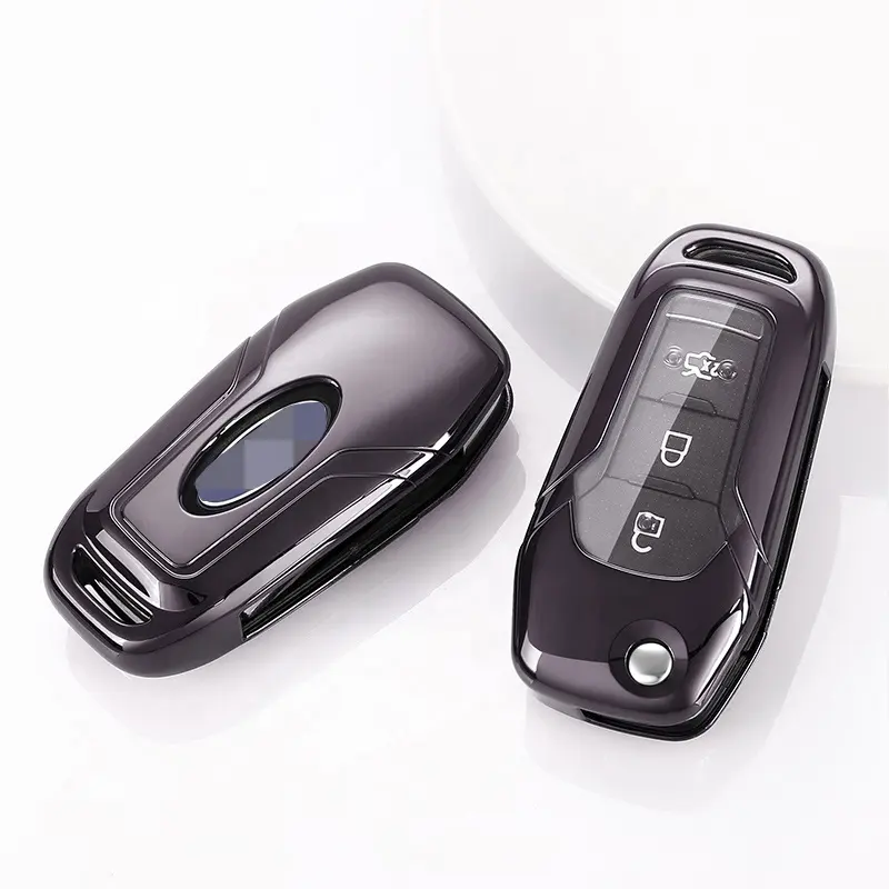TPU Car Remote Key Fob Shell Cover Case For Ford F-150 Mondeo Galaxy S-Max Explorer Ranger 2015 2016 2017 2018