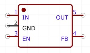 Линейный регулятор (LDO) BROADCHIP BCT2050EUKAJ-TR, диапазон рабочих температур -40°C до 85°C, зеленый корпус SOT-23-5, низкий уровень шума - Product Image 4