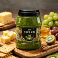 Lotlong Fournisseur d'usine en gros, Service OEM, Confiture de kiwi riche en saveur 35g Brix 3kg pour salons de thé, bars, cuisines domestiques