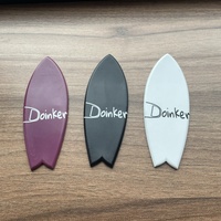 Moulage par injection personnalisé Jouet planche de surf colorée Mini planche de surf en plastique Planche de surf pour les doigts