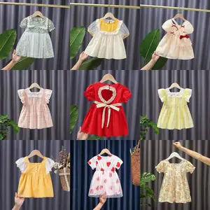 Qingli OEM платье принцессы для маленьких девочек рождественское детское осеннее повседневное Хлопковое платье