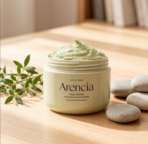 Crema Limpiadora Herbal Verde Arencia 120g, Producto Facial de Moda Coreana, Pasta Limpiadora, Hidratación de la Piel, Cuidado Facial Diario - Product Image 3