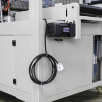 Machine d'emballage automatique électrique pour films plastiques, pour boîtes rigides, canettes et caisses - Emballage alimentaire et chimique à faible bruit