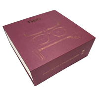 Boîte cadeau rigide sur mesure de luxe avec pelliculage mat, gaufrage et revêtement UV – Emballage en papier en gros pour présentations de lunettes