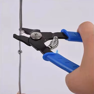 Pince d'assemblage de <span class=keywords><strong>cage</strong></span> de poulet d'élevage pince à boucle de reliure à ongles en vrac pour tondeuses d'équipement d'élevage - Product Image 2