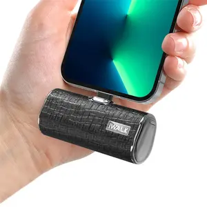 شاحن بطارية iWALK LinkPod 4S جودة مضمونة 4500mAh وحدة محمولة شاحن بطارية جلدية للهاتف