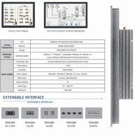 PC Panel Sentuh Industri Tanpa Kipas 12,1 Inci Linux Win10 11 All in One Monitor Layar Sentuh Industri untuk Otomasi Industri