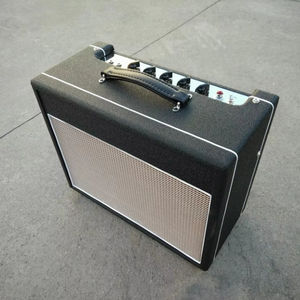 Amplificatore Valvolare per <span class=keywords><strong>Chitarra</strong></span> Elettrica da 15W con Altoparlante Eminence di Alta Qualità, Nero - Product Image 1