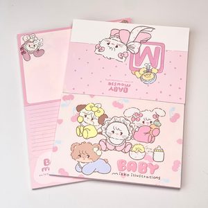 MK093 New Arrival Cute Mikko B5 Tearable and Can Be Laid Flat at 180 Degrees Notebook Kawaiii cat Full-color Pages <strong>Notepad</strong> - Product Image 2