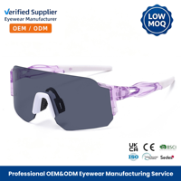 Lunettes de sport avec verres de protection de 56 mm, verres photochromiques bloquant la lumière bleue, verres en PC, lunettes enveloppantes anti-vent