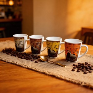 Taza de Cerámica/Piedra <span class=keywords><strong>con</strong></span> Diseño de Logotipo, Marca Harvit, Diseño Contemporáneo de Shandong, en Promoción - Product Image 1