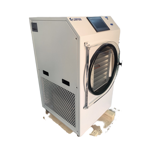 Séchoir lyophilisateur électrique automatique à 8 plateaux avec <span class=keywords><strong>pompe</strong></span> à vide en acier inoxydable SUS304, capacité de lot de <span class=keywords><strong>10</strong></span>-12 <span class=keywords><strong>kg</strong></span> pour - Product Image 2