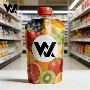 Sachets de Jus pour Enfants Personnalisés, Imperméables, de Qualité Alimentaire, <span class=keywords><strong>Tetra</strong></span>, Ananas, Pomme, avec Bec Verseur, Emballages de 200ml et 300ml - Product Image 4