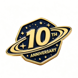 Esmalte Duro de Aleación de Zinc Personalizado con Letra/Diseño Personalizado con Tema de Ángel para Regalos Promocionales de Año Nuevo y Aniversario - Product Image 6