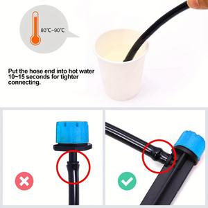 Sistema de Riego por Goteo con Cabezal de Goteo de Tapa Azul de 25M, Riego Automático para Jardín, Césped y Patio - Product Image 4