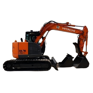 Excavatrice utilisée par ZX75-5A originale de HITACHI mini pelles sur chenilles de 7 tonnes - Product Image 1