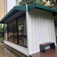 Fournisseurs de DXH mini conteneur d'expédition mobile personnalisé café magasin 20 pieds 40 pieds entrepôt modulaire préfabriqué pour épicerie