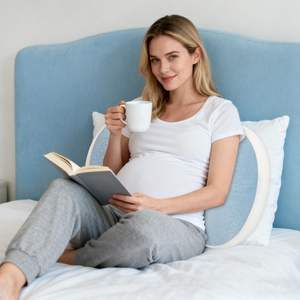 <span class=keywords><strong>Almohada</strong></span> de <span class=keywords><strong>Embarazo</strong></span> en Forma de <span class=keywords><strong>Cuña</strong></span>, <span class=keywords><strong>Almohada</strong></span> de Maternidad Ajustable para Dormir, Soporte para Piernas, Espalda, Rodillas, Almohadas de Viaje para Embarazadas - Product Image 2