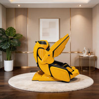 Fauteuil de massage corporel complet 4D de luxe pliable 2026, type capsule spatiale, zéro gravité, avec rail SL, balayage IA, chauffage, airbag, Bluetooth, OEM, vente en gros