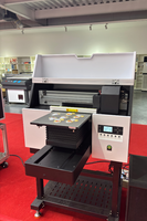 Impresora UV DTF A3 con Envolturas para Escritorio, Impresora UV DTF Multifuncional de 30 cm con Rollo de 300 mm