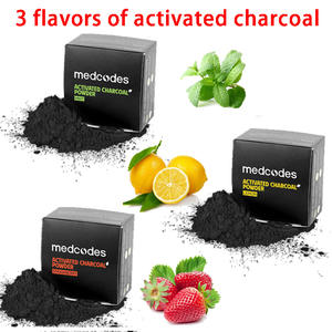 Poudre de dentifrice blanchissante au charbon actif pour les dents, personnalisable avec votre logo - Product Image 4