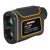 Télémètre laser portable SNDWAY SW-600A, portée 600 m, grossissement 6,0x/7,0x, protection IP54, pour golf, chasse, mesure de vitesse, télescope