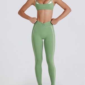 Women's Custom Butt Lift Fitness Yoga <b>Leggings</b> High Impact Gym Bra Breathable Quick Dry Workout Sports Suit with Print <b>Pattern</b> - Product Image 6