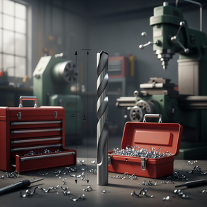 Broca Helicoidal Cilíndrica de Carburo Fervi para Máquinas Herramienta - Product Image 3