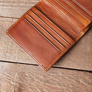 Portefeuille porte-cartes AndoBag pour homme et femme, en cuir de vache véritable, portefeuille vintage, porte-monnaie, pince à billets 2020 - Product Image 4