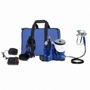 Mini Quickshot havasız boyama makinesi için taşınabilir 21V akülü DIY sınıf akülü havasız püskürtme tabancası - Product Image 1
