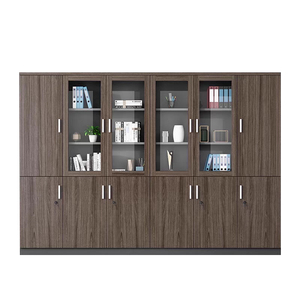 Suministro de fábricas chinas, venta al por mayor, nuevo diseño, archivadores de oficina de madera <span class=keywords><strong>baratos</strong></span>, estantería - Product Image 5