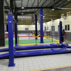 Ponte Sollevatore a Due Colonne da Pavimento UE-2P4T con Basamento, Sollevatore per Auto a 2 Colonne - Product Image 3