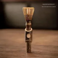 Ensemble fouet et bol à matcha japonais personnalisé en céramique et bambou écologiques, outils durables pour la cérémonie du thé, coffret cadeau inclus