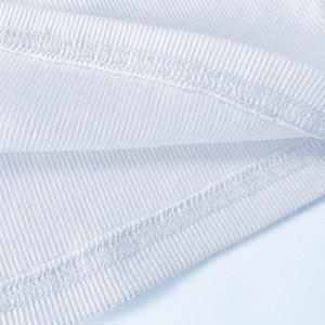 Nuevo Casual Sexy Ladies Nightclub Color sólido Slim Fit plisado corto hombro camiseta sin mangas para mujeres - Product Image 5