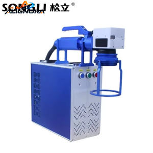 Máquina de grabado láser de fibra con enfoque automático para metal 3D 20W 30W 50W, máquina grabadora de vidrio giratoria - Product Image 2