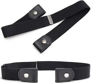 Ceinture extensible sans boucle pour femmes, Jean sans boucle, ceinture élastique réglable, pas de renflement, pas de tracas, ceintures invisibles