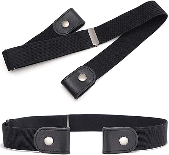 Invisible Elastic Buckle Free Adjustable Belt No Buckle Elastic