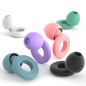 <span class=keywords><strong>Bouchons</strong></span> d'<span class=keywords><strong>oreilles</strong></span> <span class=keywords><strong>anti</strong></span>-<span class=keywords><strong>ronflement</strong></span> personnalisés avec logo, réduction du bruit, protection auditive silencieuse, <span class=keywords><strong>bouchons</strong></span> d'<span class=keywords><strong>oreilles</strong></span> en silicone réutilisables pour dormir - Product Image 1