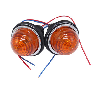 Land Rover <b>Rear</b> Taillights L594 LPB630 1958-1986 Models Pair Red Halogen <b>Lights</b> - Product Image 5